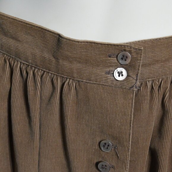 Vintage Alpenblick Corduroy Full Length Skirt - Picture 2 of 5
